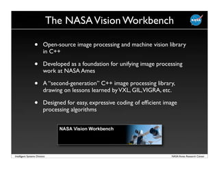 The NASA Vision Workbench: Reflections on Image Processing in C++