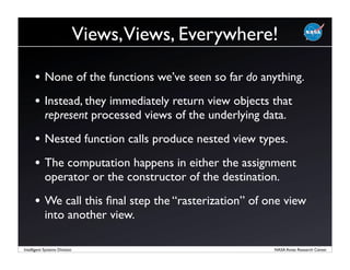 The NASA Vision Workbench: Reflections on Image Processing in C++