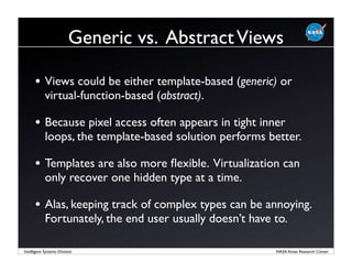 The NASA Vision Workbench: Reflections on Image Processing in C++