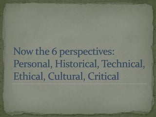 Visual communication and Visual analysis