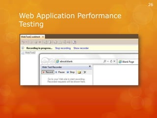 Web Application Performance Testing26