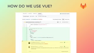 HOW DO WE USE VUE?
 