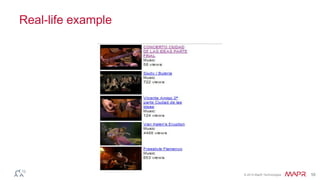 © 2014 MapR Technologies 58
Real-life example
 
