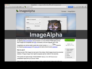 ImageAlpha 
 