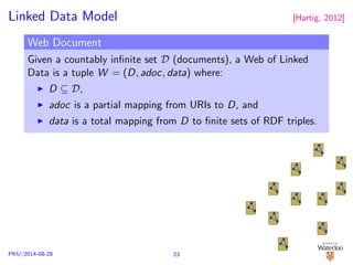RDF Introduction 
Everything is an uniquely named 
resource 
Pre 
