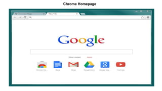 Chrome Homepage
 
