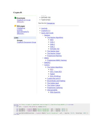 Crypto-JS
 