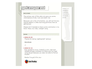 Web design basics