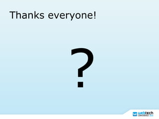 Thanks everyone!
?
 