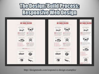 http://designmodo.com/responsive-design-examples/
 