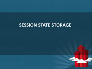 SESSION STATE STORAGE




                        21
 