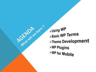 Wordpress CMS