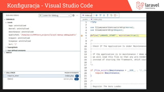 Konﬁguracja - Visual Studio Code
 
