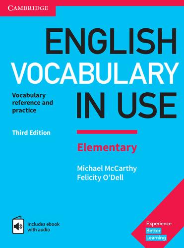 English Vocabulary in Use Elementary Book with Answers and Enhanced eBook bookcover