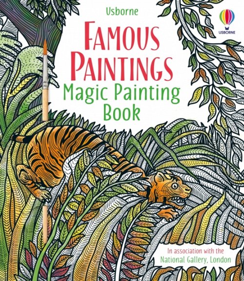 Famous Paintings Magic Painting Book bookcover