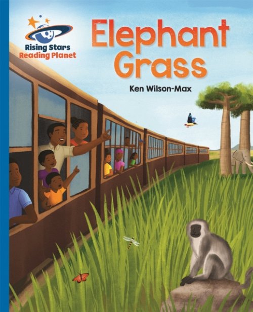 Reading Planet - Elephant Grass - Blue: Galaxy bookcover