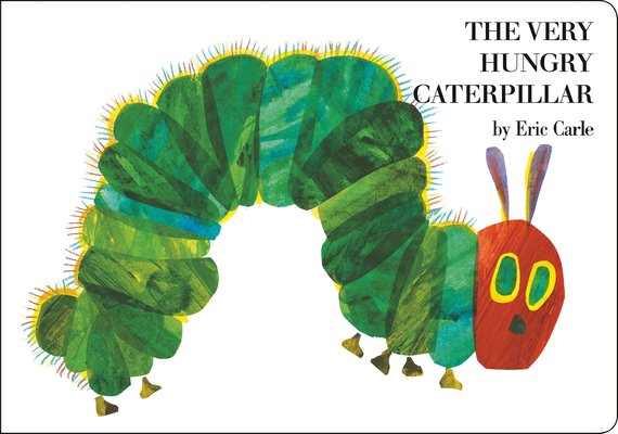 bookcover for The Very Hungry Caterpillar
