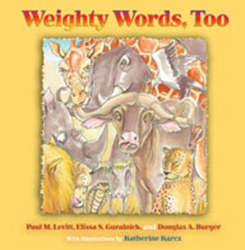 bookcover for Weighty Words, Too