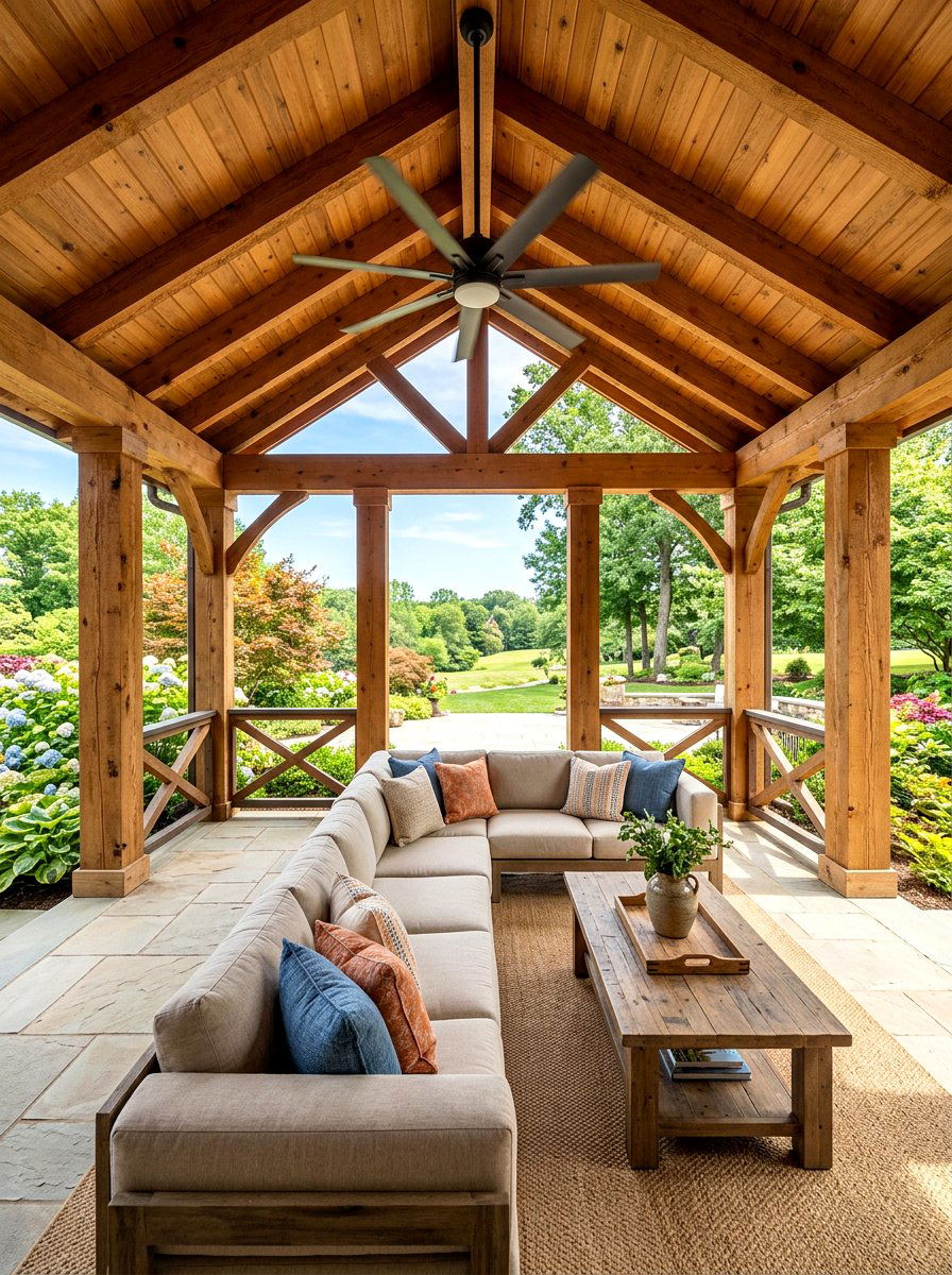 Open Pavilion Porch