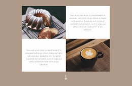 Cupcake And Cup Of Coffee - Functionality Html Code