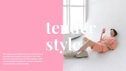 Delicate Style Of Clothing - Free Html Code