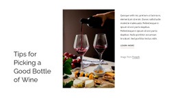 Good Bottle Of Wine Html Code Example
