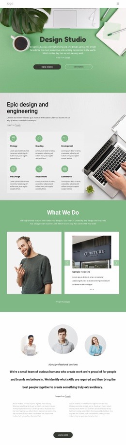 The Full-Service Digital Marketing Agency. Html Code Example