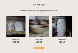 Art For Sale - Beautiful Html Code