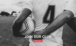Sport Football Club - Professional Html Code