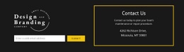 Logo And Contact Form - Customizable Professional Html Code