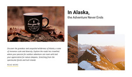 Adventure Never End - HTML And CSS Template