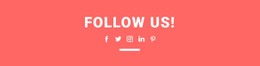 Find Us On Social Media