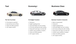 Taxi And Car Service Html Code Example