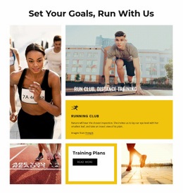 Set Your Goals Html Code Example