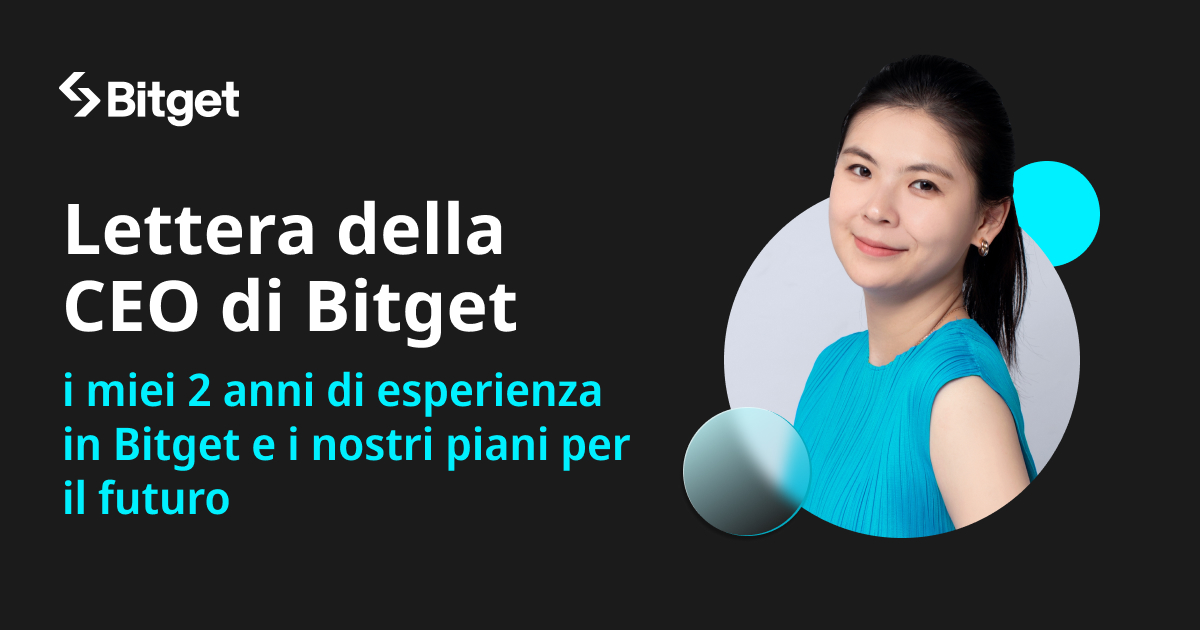 Lettera della CEO di Bitget: i miei 2 anni di esperienza in Bitget e i nostri piani per il futuro-banner