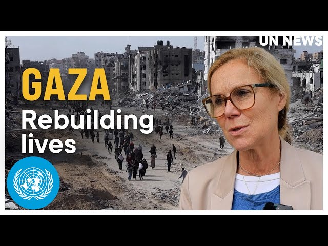 Rebuilding lives in Gaza