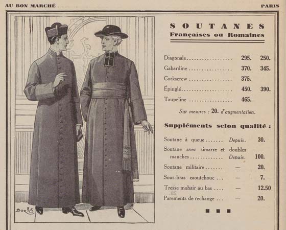 Au Bon marché, 1928