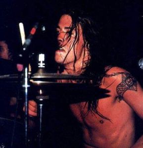 David Grohl drummer of Nirvana