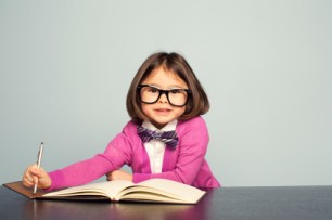 GIRL WRITING