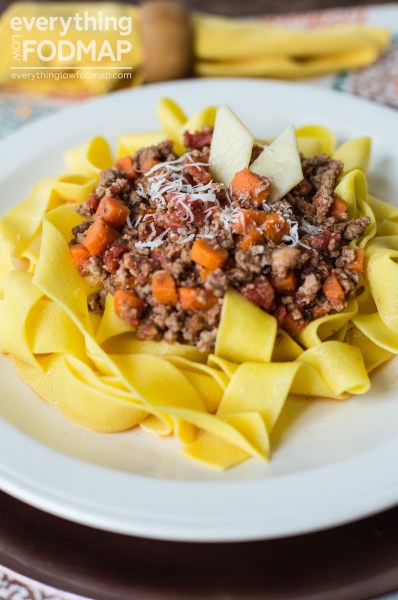 Bolognese-Sauce low-fodmap
