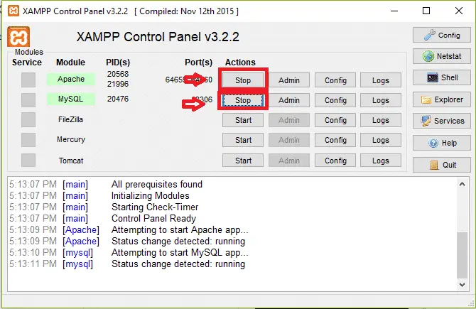 inventory management system project open xampp
