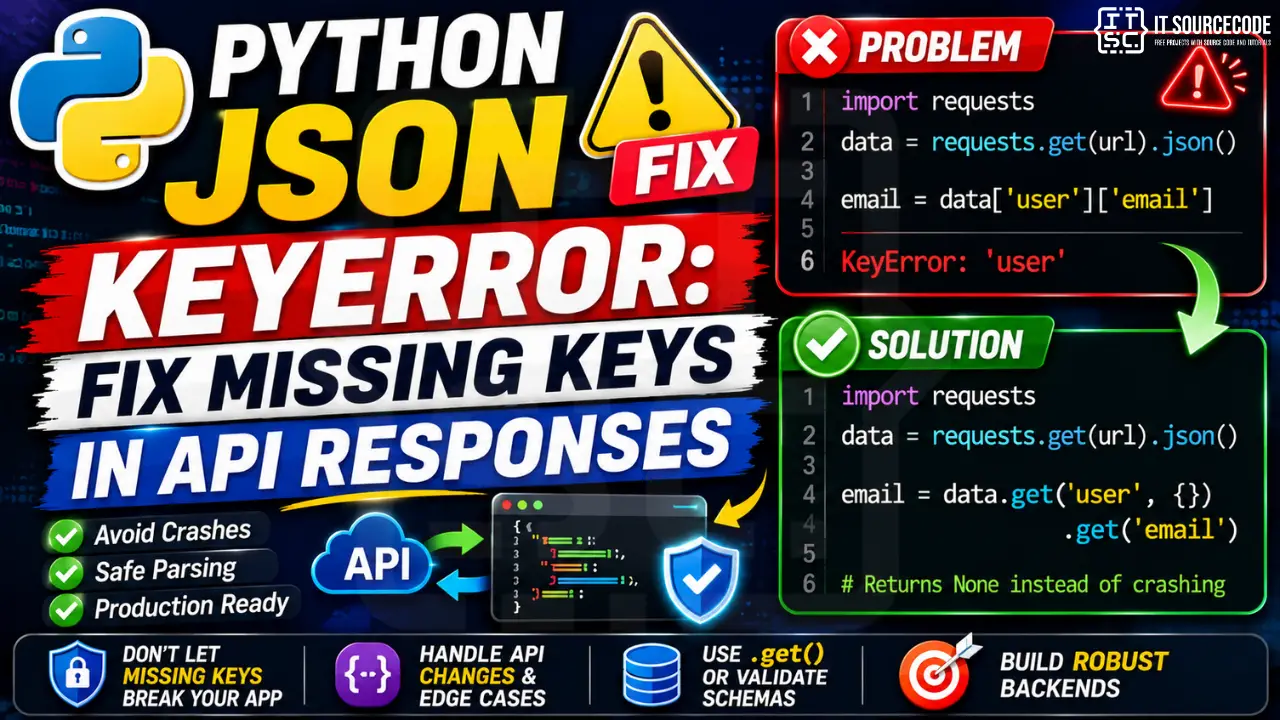 Python JSON KeyError Fix Missing Keys in API Responses (2026)