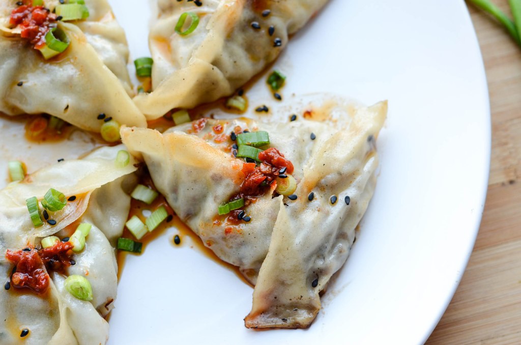 Pork & Basil Dumplings