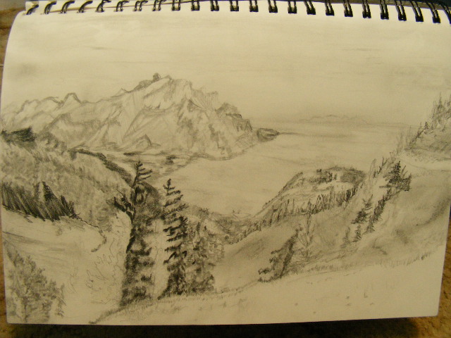 Doodle- Day 7 Landscape Doodle