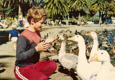 James & geese_