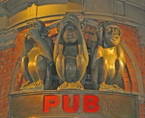 three wise monkies