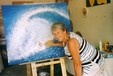 A wave from Pauline.