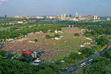 aerialview ACL Festival