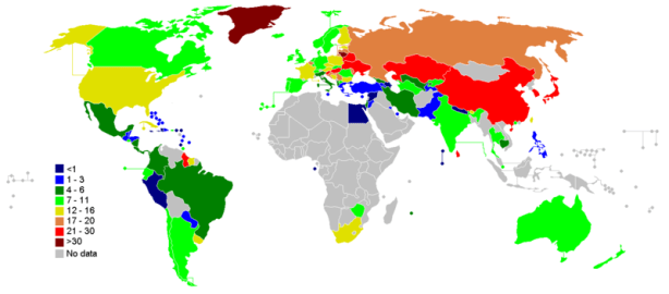 Source: Wikipedia - http://en.wikipedia.org/wiki/File:Sucide_rate.PNG