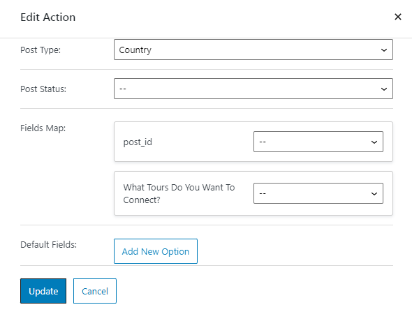 edit insert update post submit action